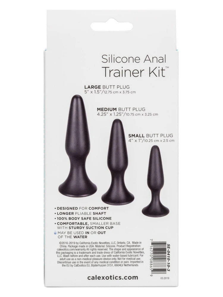 Silicone Suction Cup Anal Trainer Kit - Image 3