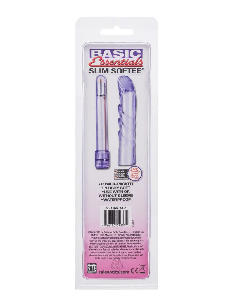 Basic Essentials Slim Softee “G” Vibrator - Image 3
