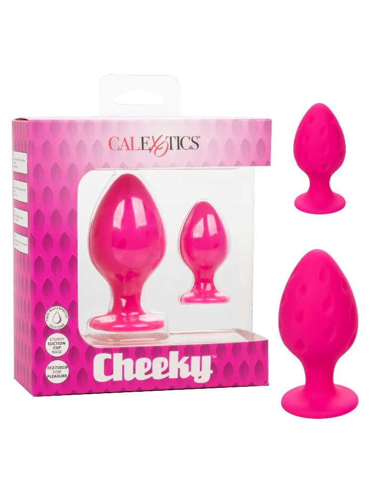 Cheeky Silicone Butt Plug Anal Kit - Image 3