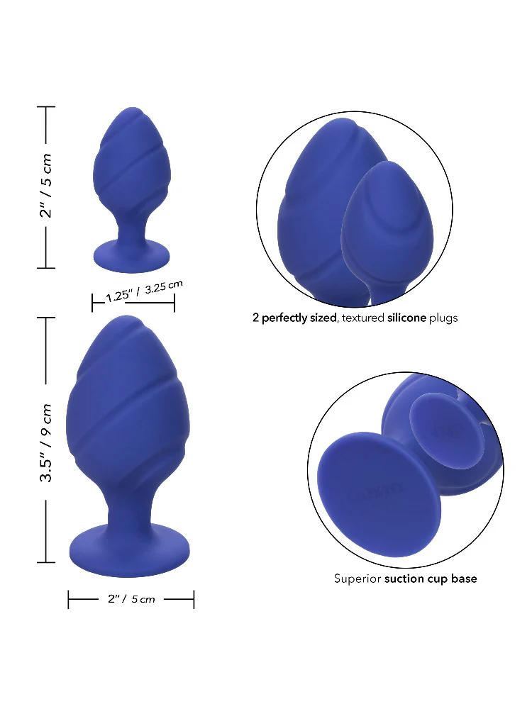 Cheeky Silicone Butt Plug Anal Kit - Image 8
