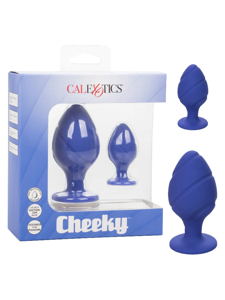 Cheeky Silicone Butt Plug Anal Kit - Image 9